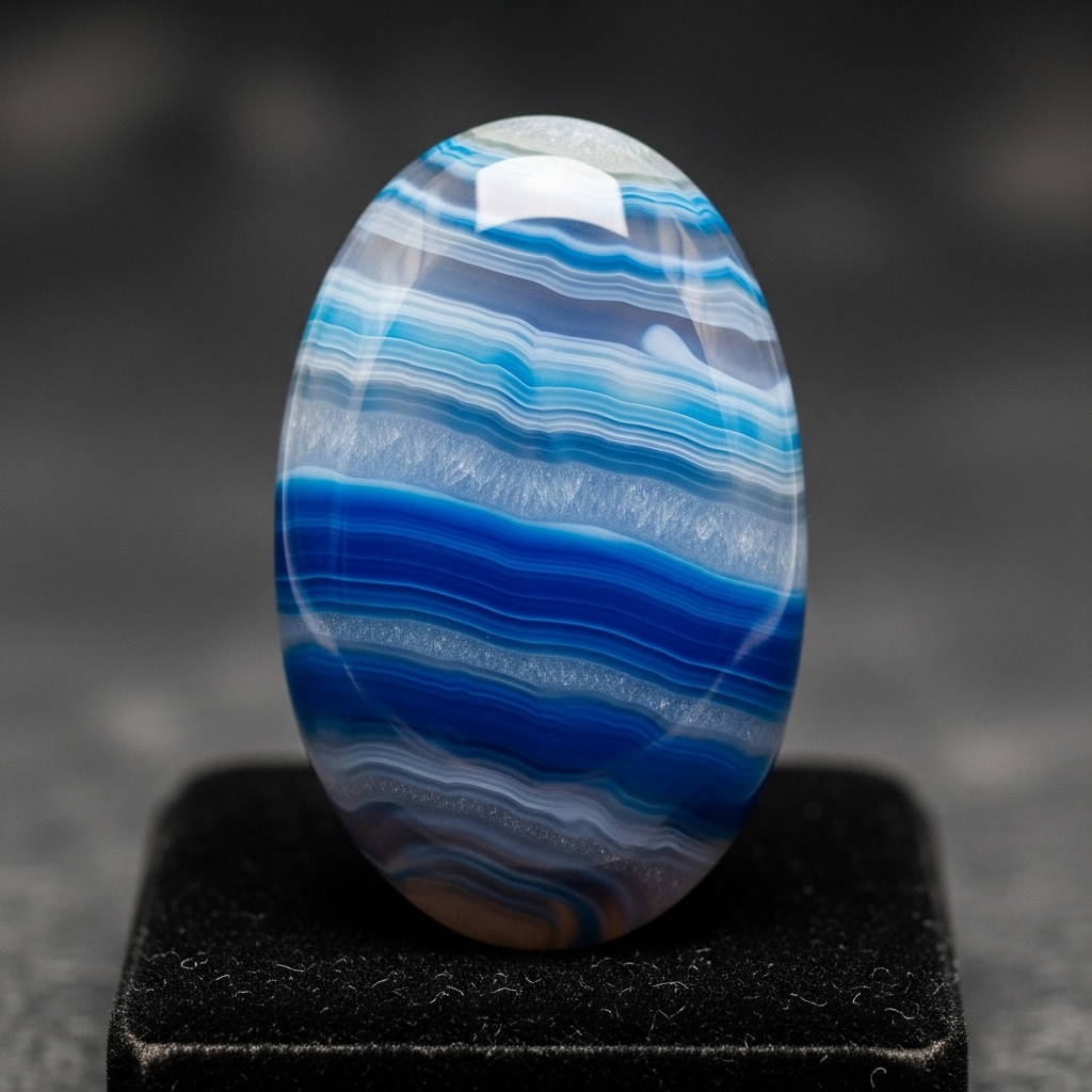 Blue  Agate (نیلا عقیق )