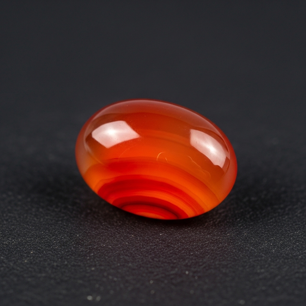 Orange  Agate  <br>
(نارنجی عقیق)