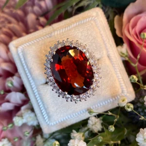 Hessonite Garnet KK gemstone